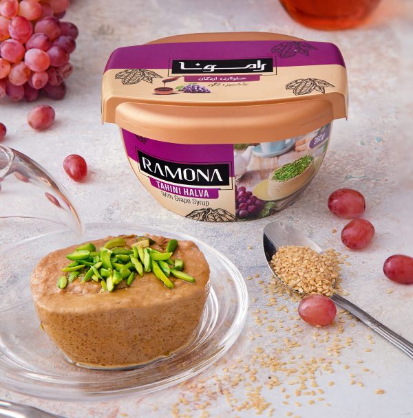 حلواارده با شیره خرما